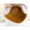 Trousse maquillage cube XXL zébrée marron, ananas - Intérieur